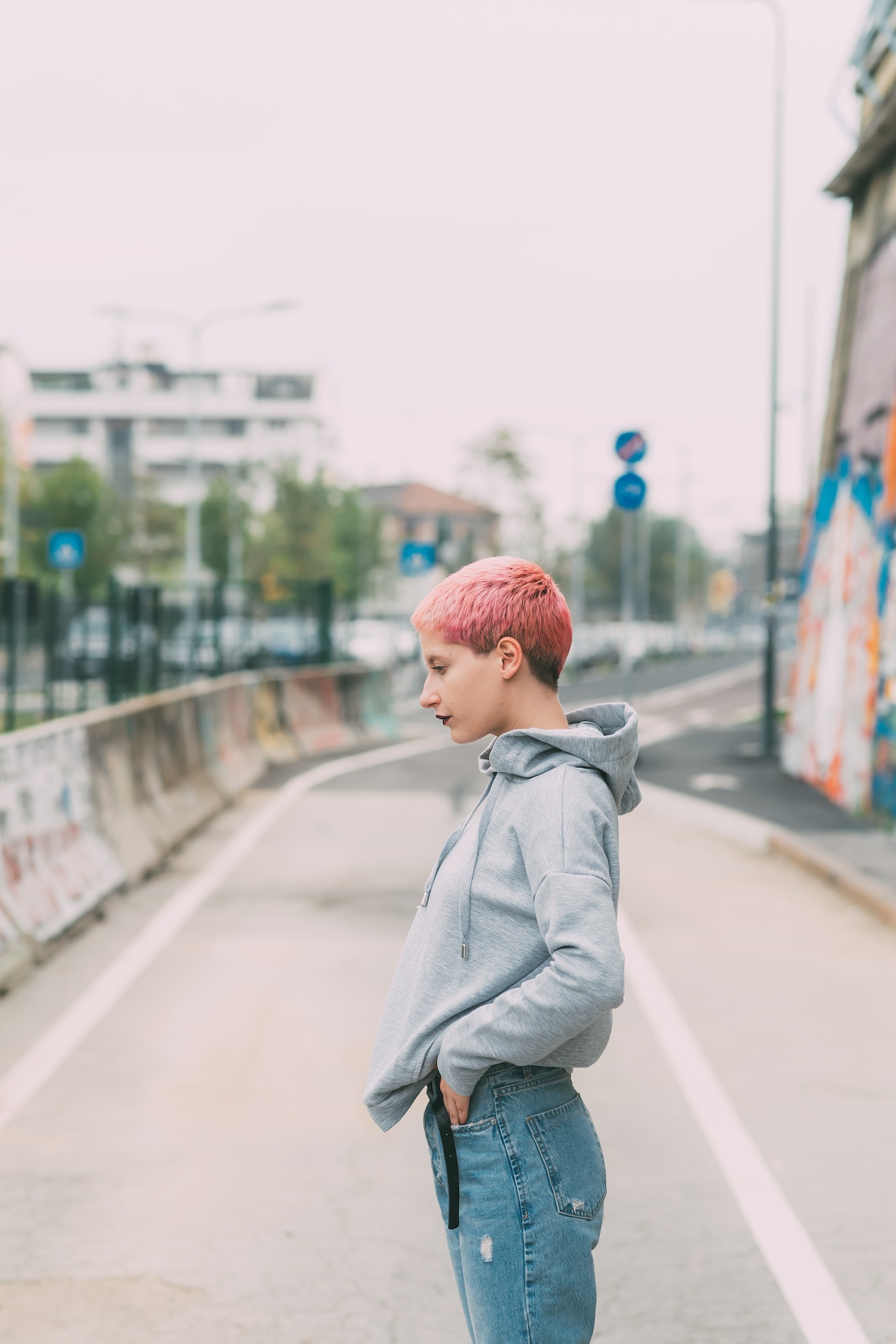 Young woman outdoor